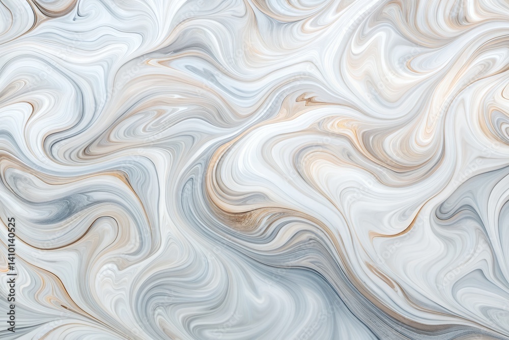 Serene swirls of grey and beige marble, a calming abstract design with flowing lines and subtle color variations. Serene swirls of grey and beige marble, a calming abstract design with flowing lines and subtle color variations.