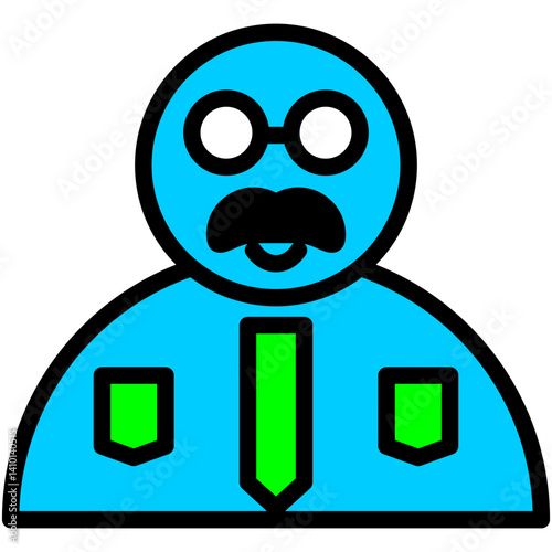 Teacher icon  - color icon