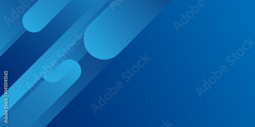 Abstract lines pattern technology on blue gradients background. blue abstract background. shiny geometric shape graphic. Futuristic technology concept. Suit for brochure, corporate, website, poster. 