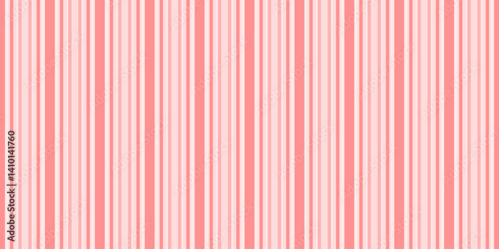 Seamless pastel pink and coral vertical stripes pattern.  Ideal for backgrounds, textiles, websites, and branding.  Soft, elegant, and versatile design evokes feelings of calmness and femininity.