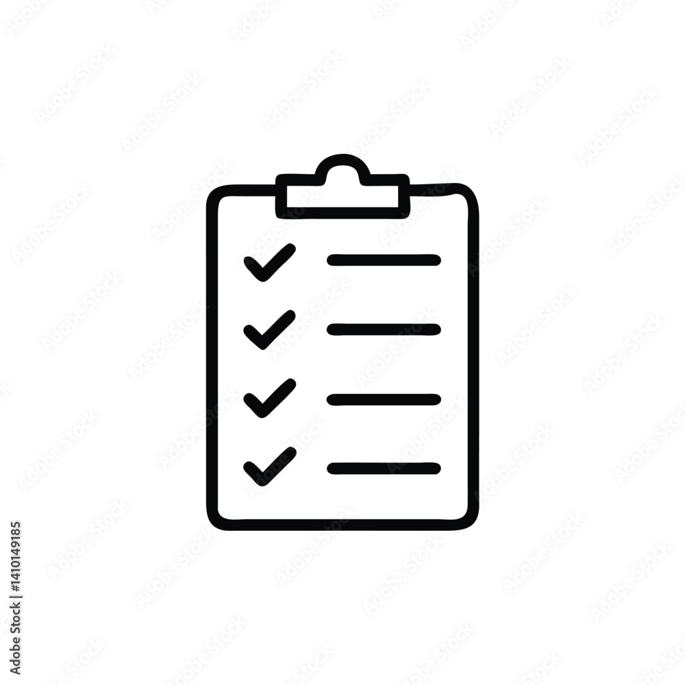 Checklist clipboard, todo list, task management, planning, organization, productivity, workflow, eff Checklist clipboard, todo list, task management, planning, organization, productivity, workflow, eff