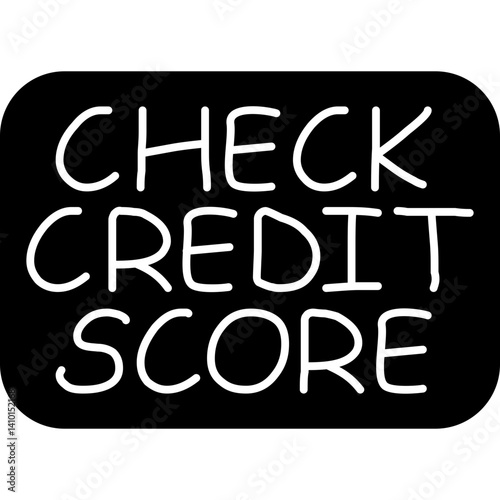 Check Credit Score Icon