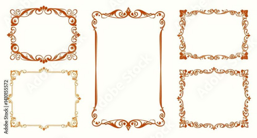 set of vintage frames