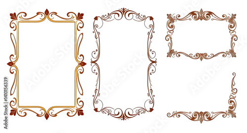 set of vintage frames