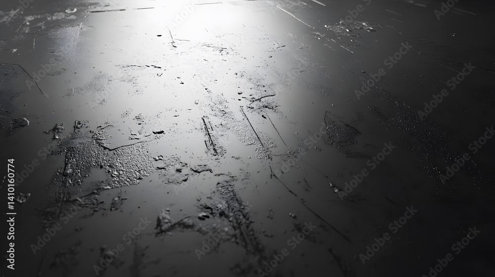 Obraz premium Dark Gray Textured Surface Background Abstract Design