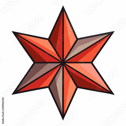 A five-pointed blue star against a plain background.
