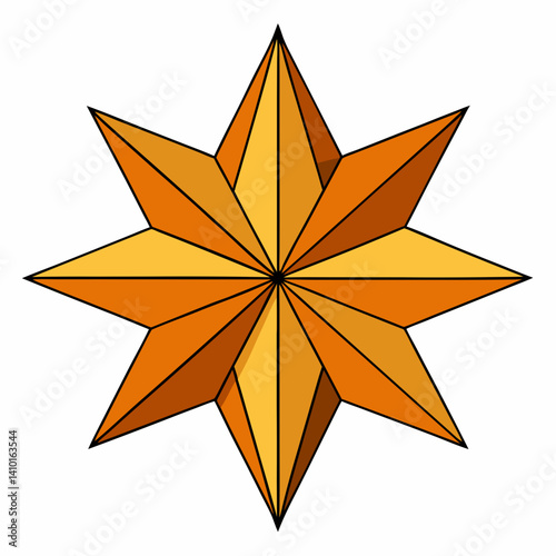 A five-pointed blue star against a plain background.