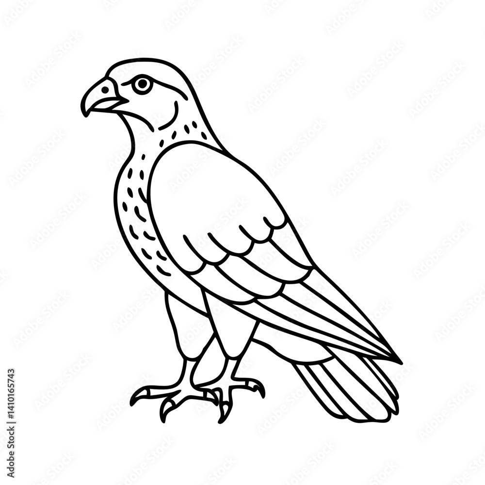falcon icon, falcon vector illustration-simple illustration of falcon, perfect for falcon logos and icons falcon icon, falcon vector illustration-simple illustration of falcon, perfect for falcon logos and icons