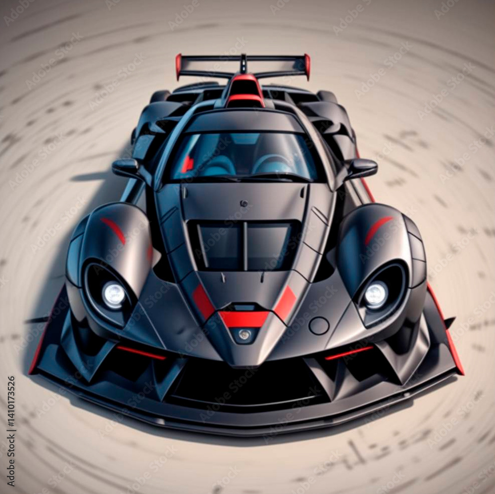 Fototapeta premium car racing car