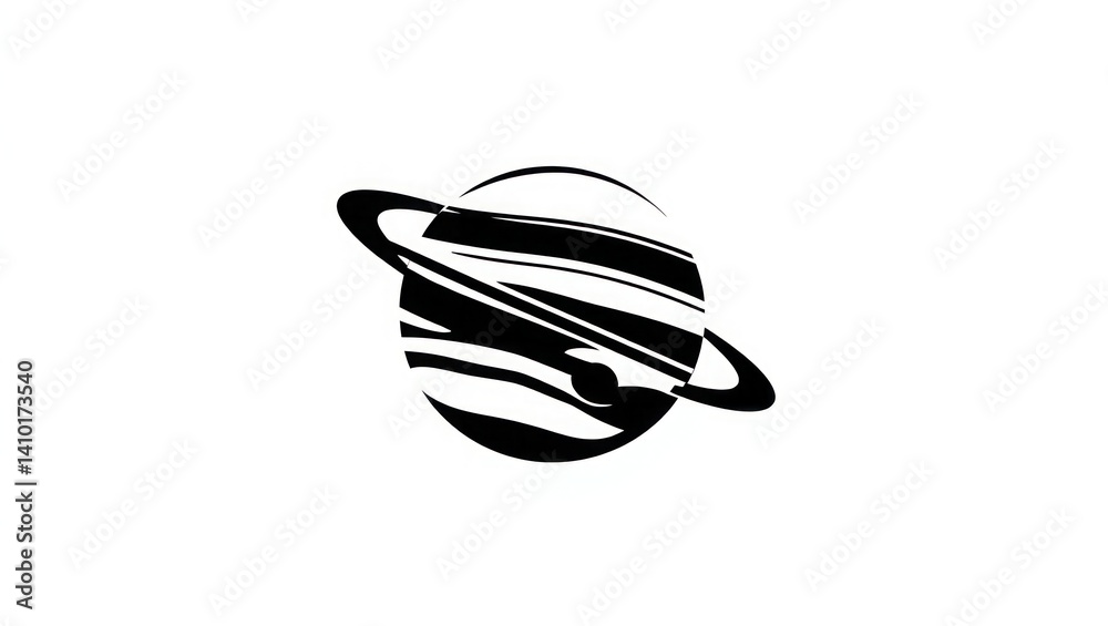 Fototapeta premium saturn vector illustration