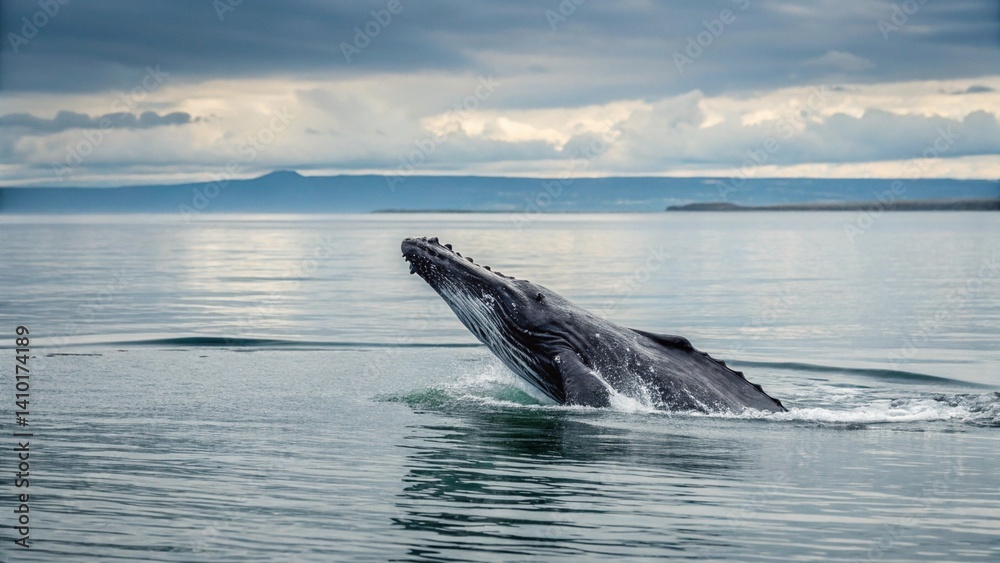 Fototapeta premium humpback whale tail