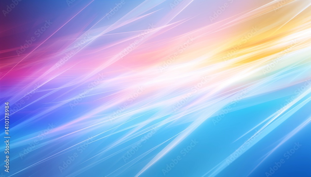 Obraz premium abstract colorful background with lines rainbow shiny ray