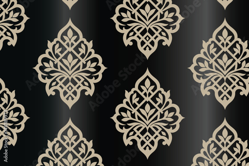 Trellis patterns and lattice work fabric patterns feature interwoven shapes and were much favored in upholstery in the 18th century