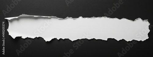Ripped Paper on Dark Background (1)