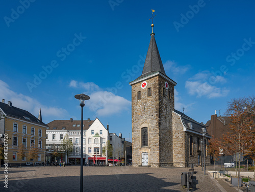 Die alte Kirche am Offers in Velbert; Nordrhein-Westfalen; Deutschland