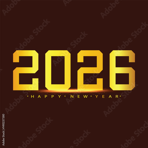  "2026 Happy New Year" 