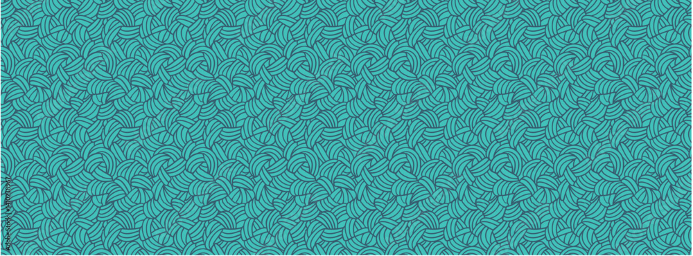Fototapeta premium Seamless Background with Bold Geometric Forms