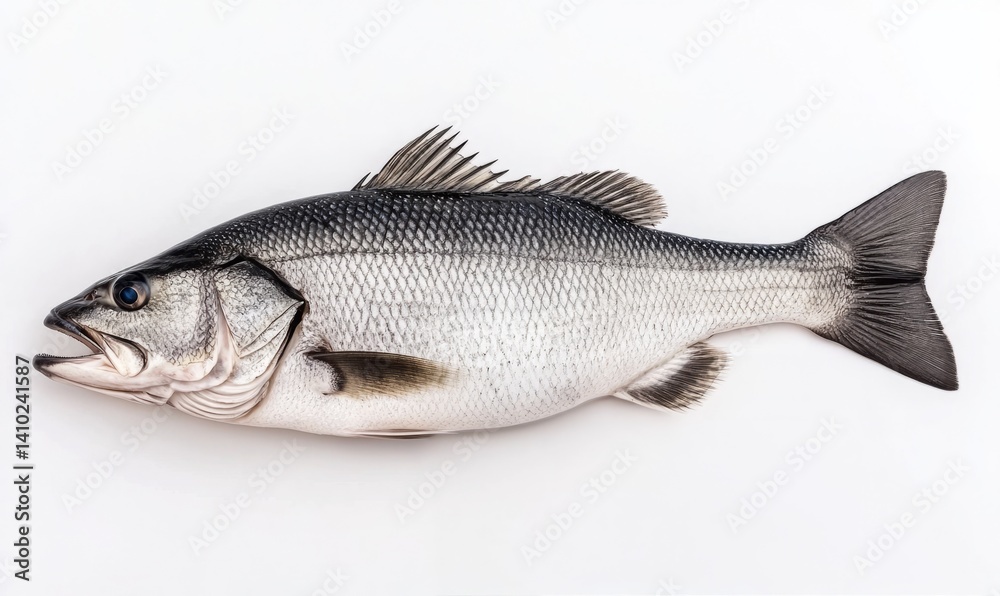 Obraz premium Freshwater Sea Bass: A Culinary Delight