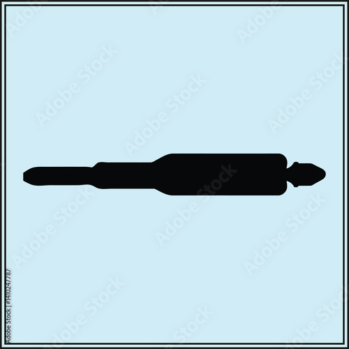Screwdriver Silhouette, Manual Tool