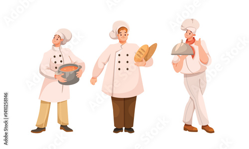 Watch as three talented chefs showcase their cooking skills and create delicious culinary delights
