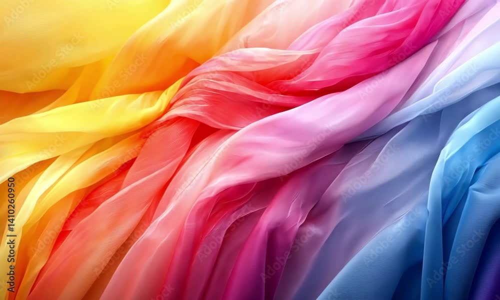 Colorful fabric background design Colorful fabric background design