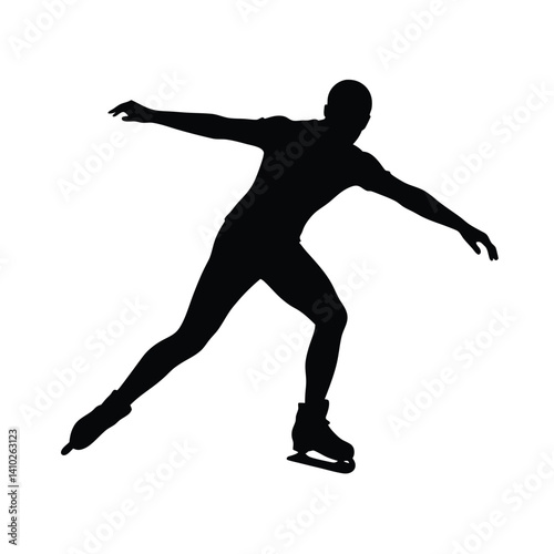silhouette of a man jumping