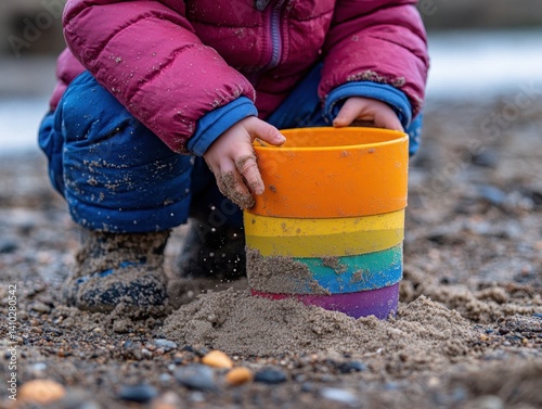 Child Playing in the Dirt