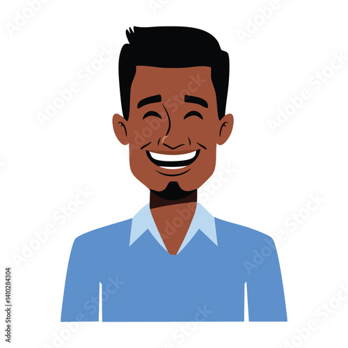 man doing activities, vector illustration