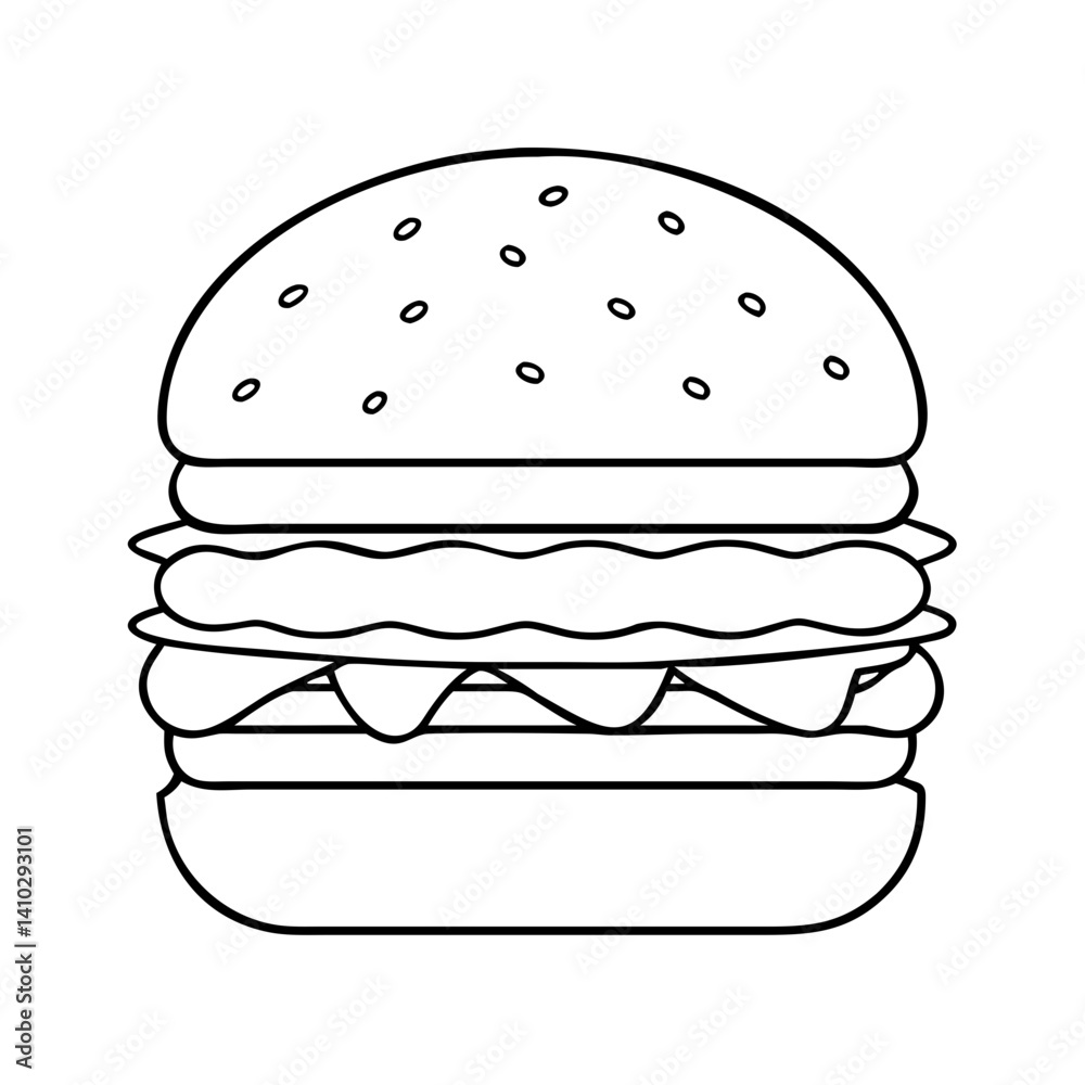 hamburger icon, hamburger vector illustration-simple illustration of hamburger, perfect for hamburger logos and icons hamburger icon, hamburger vector illustration-simple illustration of hamburger, perfect for hamburger logos and icons