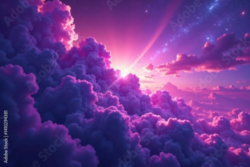 Swirling purple clouds in space , purple, swirling, abstract