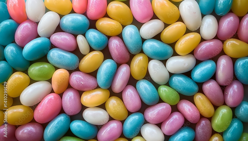 close up image of pastel jelly beans seamless image close up image of pastel jelly beans seamless image