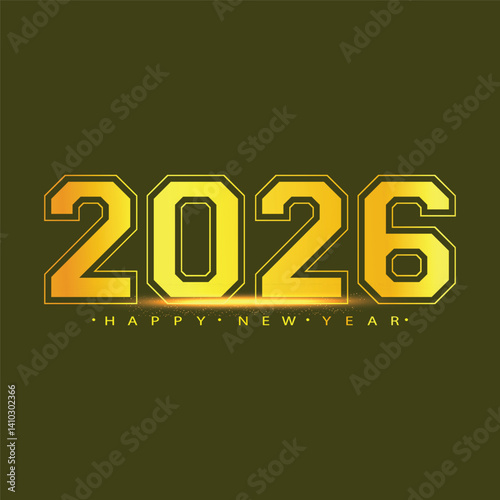  "2026 Happy New Year".