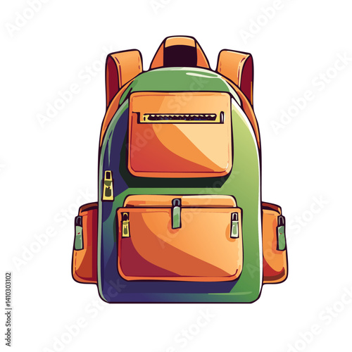 Obraz na płótnie travel bag isolated on white vector icon design w salonie