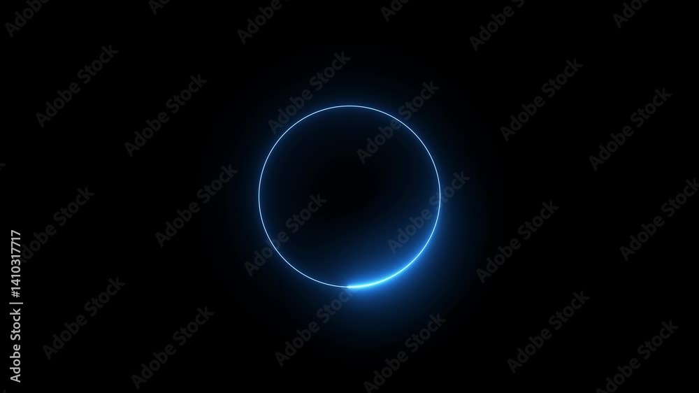 cyan circle glow border, alpha channel, seamless loop, abstract glowing neon line cyan color circular lens animation neon light on black background, vertical design cyan circle glow border, alpha channel, seamless loop, abstract glowing neon line cyan color circular lens animation neon light on black background, vertical design