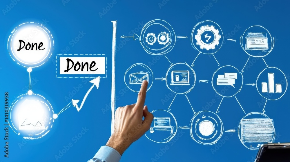 Deliverables concept. Visual representation of task completion and workflow management. Deliverables concept. Visual representation of task completion and workflow management.