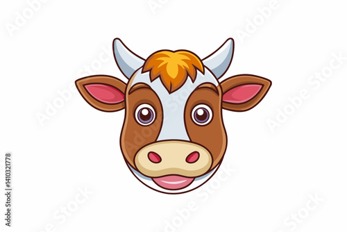 funny cow cartoon