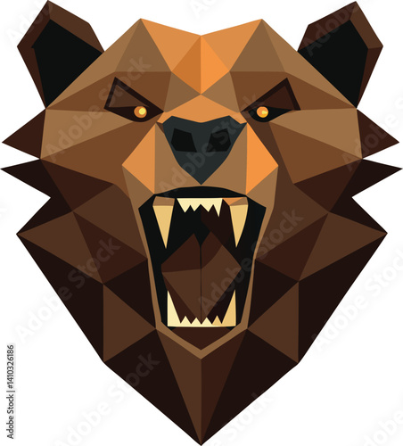 lion head vector illustration