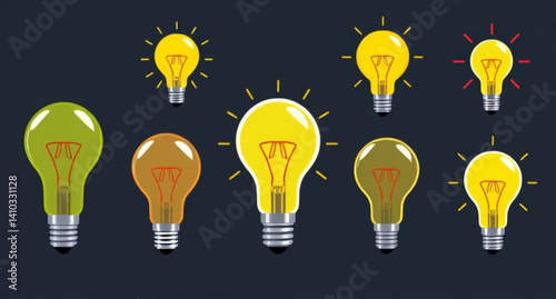 light bulb idea concept