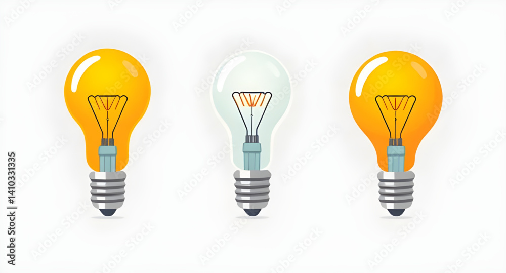light bulb idea concept