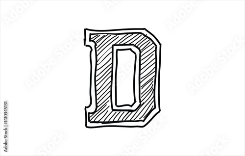 Elegant Letter D logo Vector Template Initial Letter D Logo Design. Creative And Modern D logo
