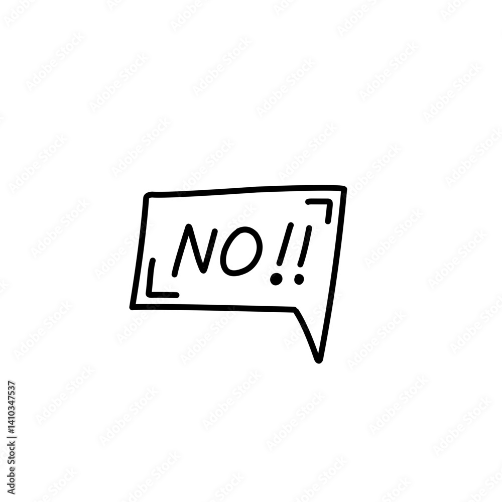 Obraz premium comic conversation text bubble