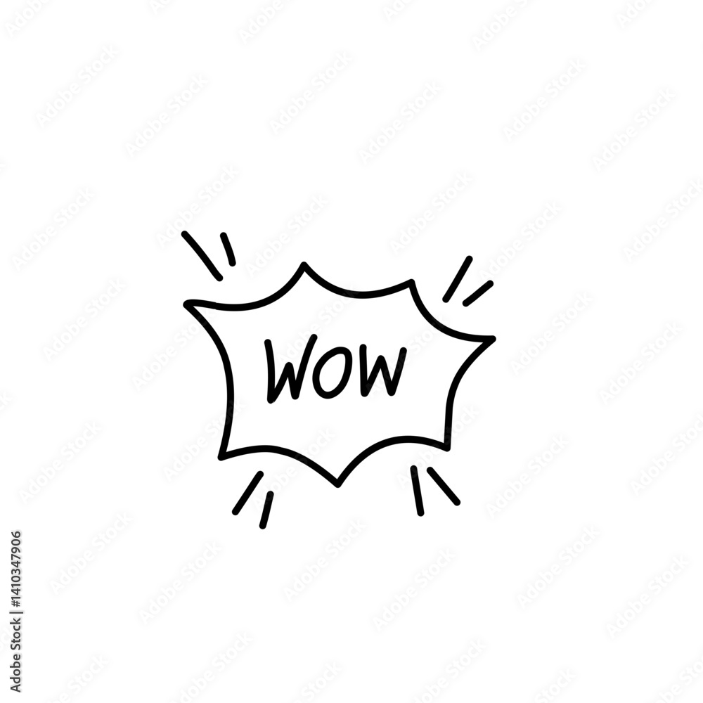 Obraz premium comic conversation text bubble