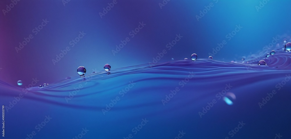 A mesmerizing abstract background featuring a blend of deep water blue and soft smoke blue hues. The colors swirl and merge fluidly, creating a dreamy and artistic effect.