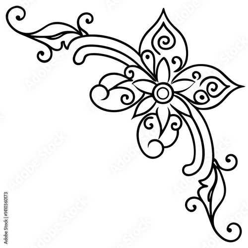 floral design element