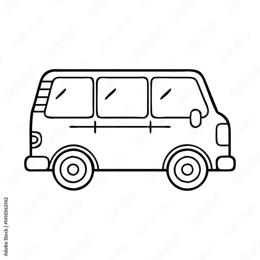 minivan icon, minivan vector illustration-simple illustration of minivan, perfect for minivan logos and icons minivan icon, minivan vector illustration-simple illustration of minivan, perfect for minivan logos and icons