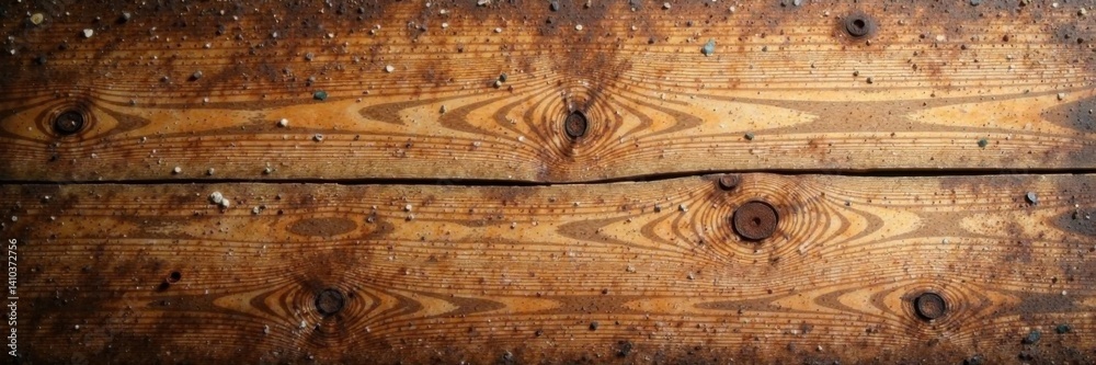 Fototapeta premium Distressed wood background with brown grunge pattern, wood, aged, grunge