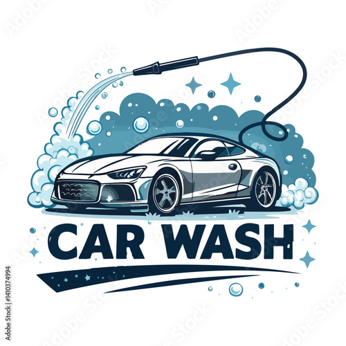 Detailed Rinse With Water Hose