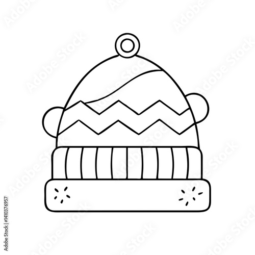 beanies icon, beanies vector illustration-simple illustration of beanies, perfect for beanies logos and icons