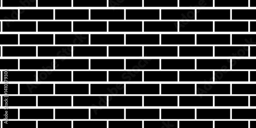 Black brick wall background. Black stone brick wall seamless background. Seamless Texture Pattern of a Brick Wall. Black bricks wall 3d illustration. Brick wall Texture. wall stone texture background.