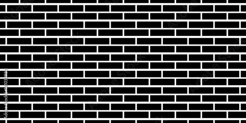 Black brick wall background. Black stone brick wall seamless background. Seamless Texture Pattern of a Brick Wall. Black bricks wall 3d illustration. Brick wall Texture. wall stone texture background.